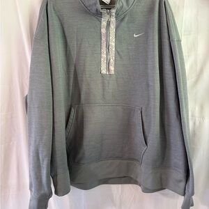 Nike Therma-Fit Gray Zip-Up Jacket